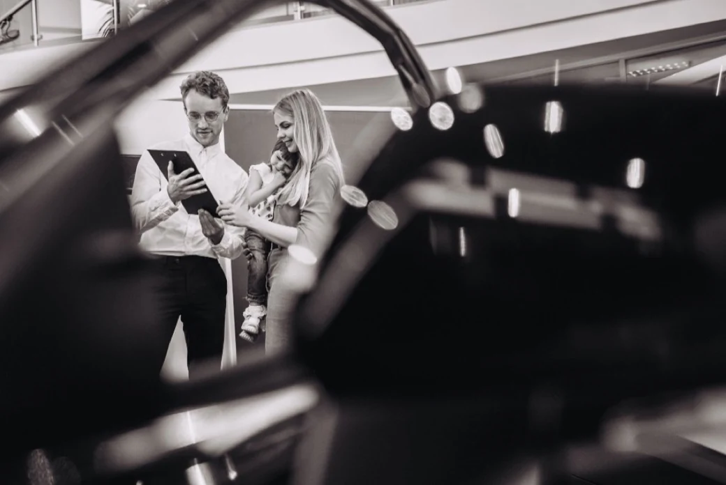 Customer experience at a vehicle showroom — Car Zentics