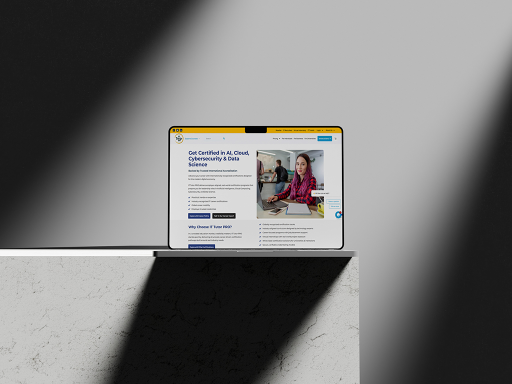 IT Tutor Website